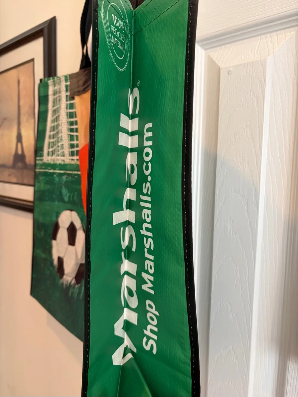 Marshalls/ Homegoods/ TJ Maxx Reusable Dog & Sports Pattern Tote Bags 🐶⚽️🏈🛍️